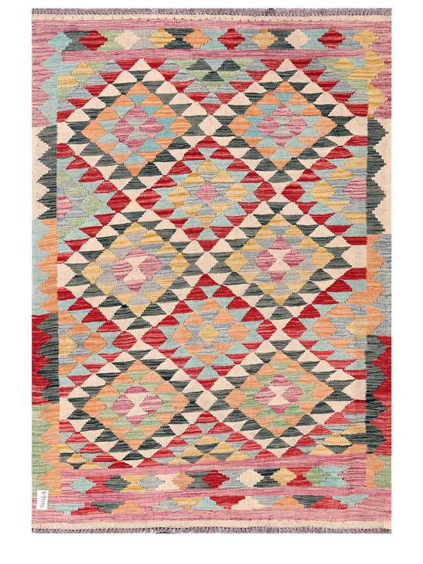 Maimana Afghanistan Kilim Rug - 179 x126 cm