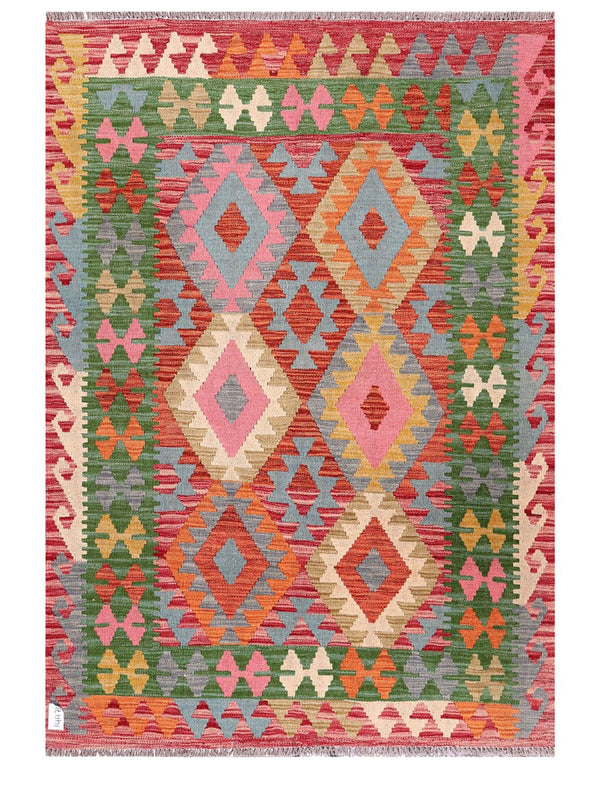 Maimana Afghanistan Kilim Rug - 172 x121 cm