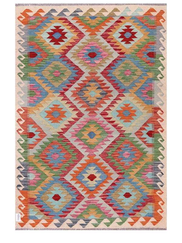 Maimana Afghanistan Kilim Rug - 180 x124 cm