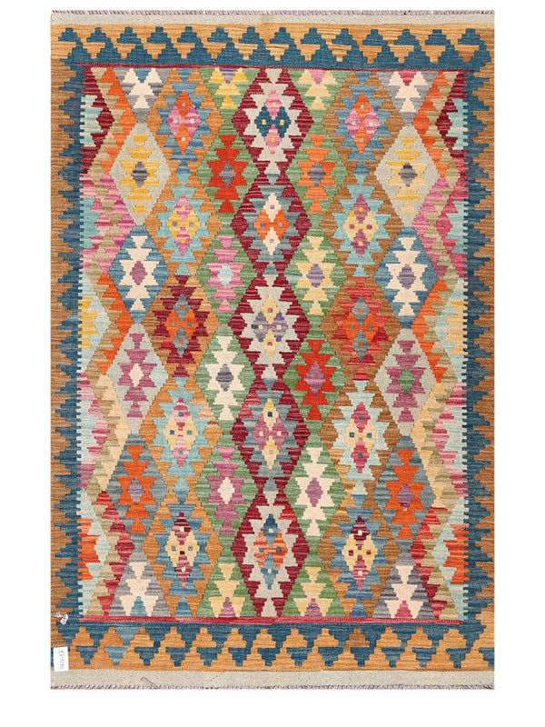 Maimana Afghanistan Kilim Rug - 180 x121 cm