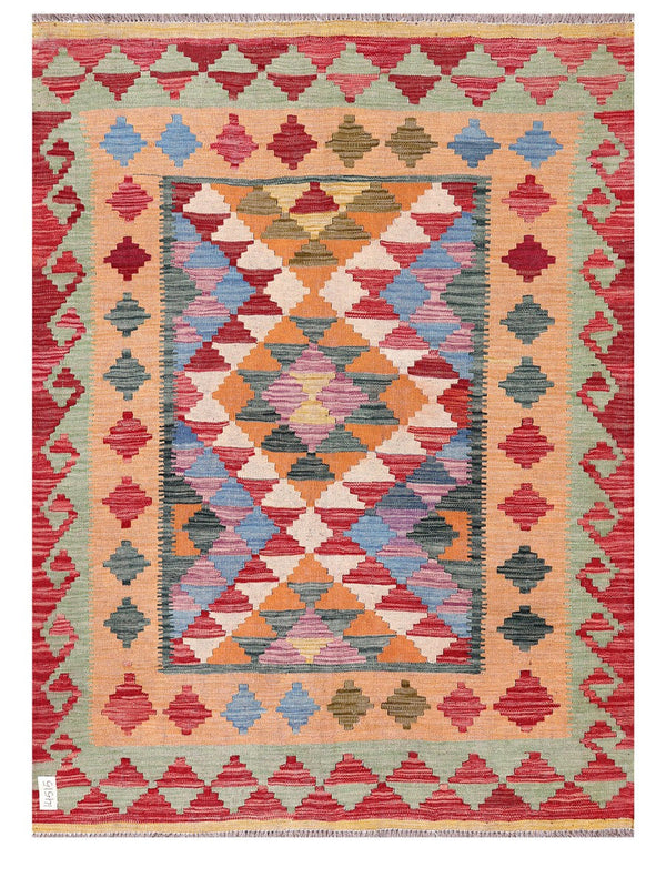 Maimana Afghanistan Kilim Rug - 170 x128 cm