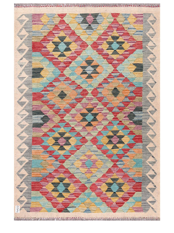 Maimana Afghanistan Kilim Rug - 180 x125 cm