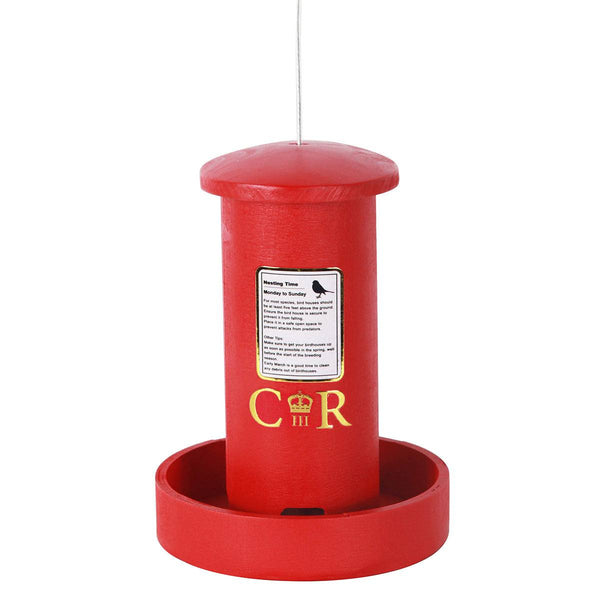 Postbox Design Wooden Bird House By Nature Watch - 20cm