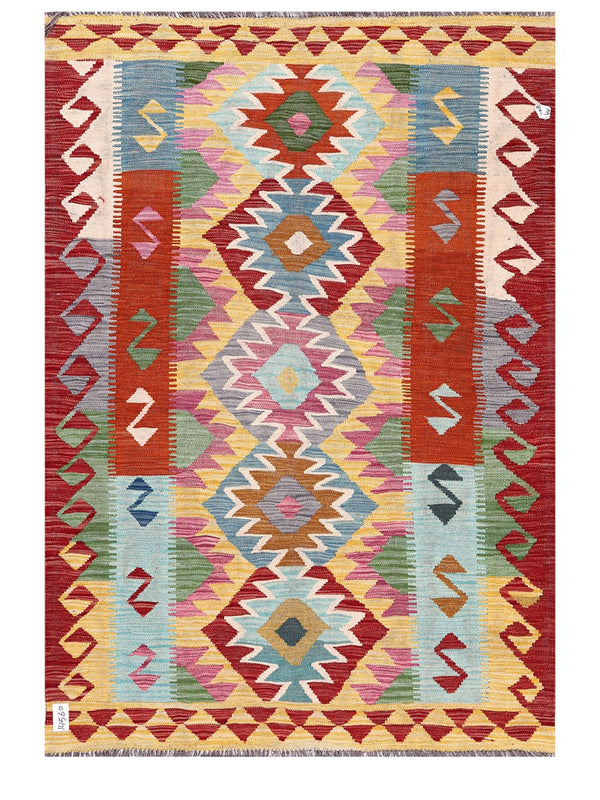 Maimana Afghanistan Kilim Rug - 170 x120 cm
