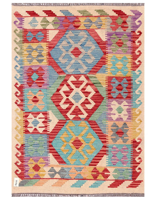 Maimana Afghanistan Kilim Rug - 151 x107 cm