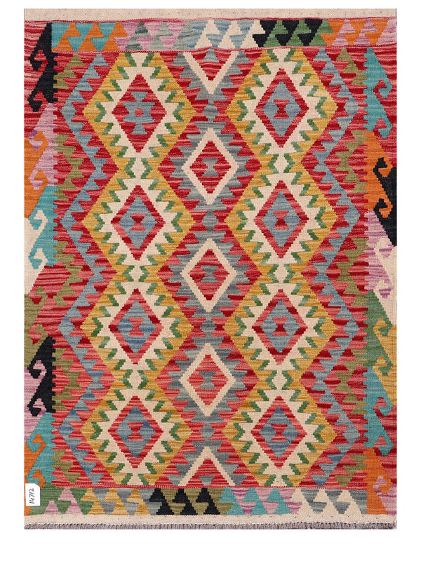 Maimana Afghanistan Kilim Rug - 153 x113 cm