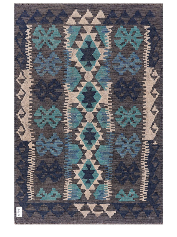 Maimana Afghanistan Kilim Rug - 152 x106 cm