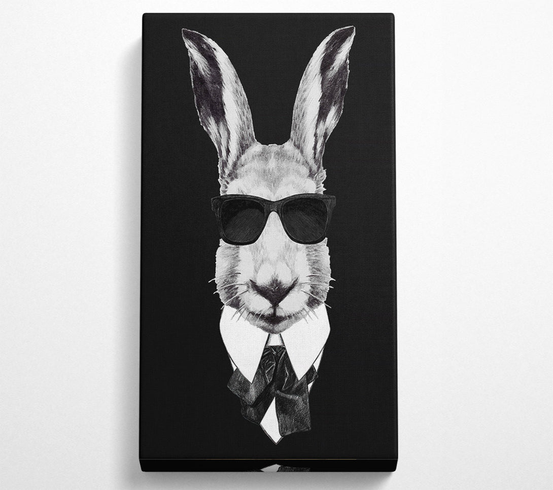  A Canvas Print of Mafia Rabbit Canvas Art