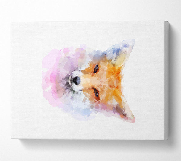  A Canvas Print of Foxy Canvas Wall Art