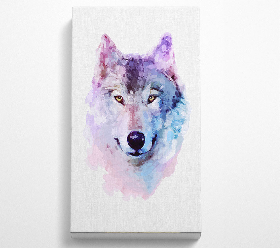  A Canvas Print of Stunning Wolf Canvas Art