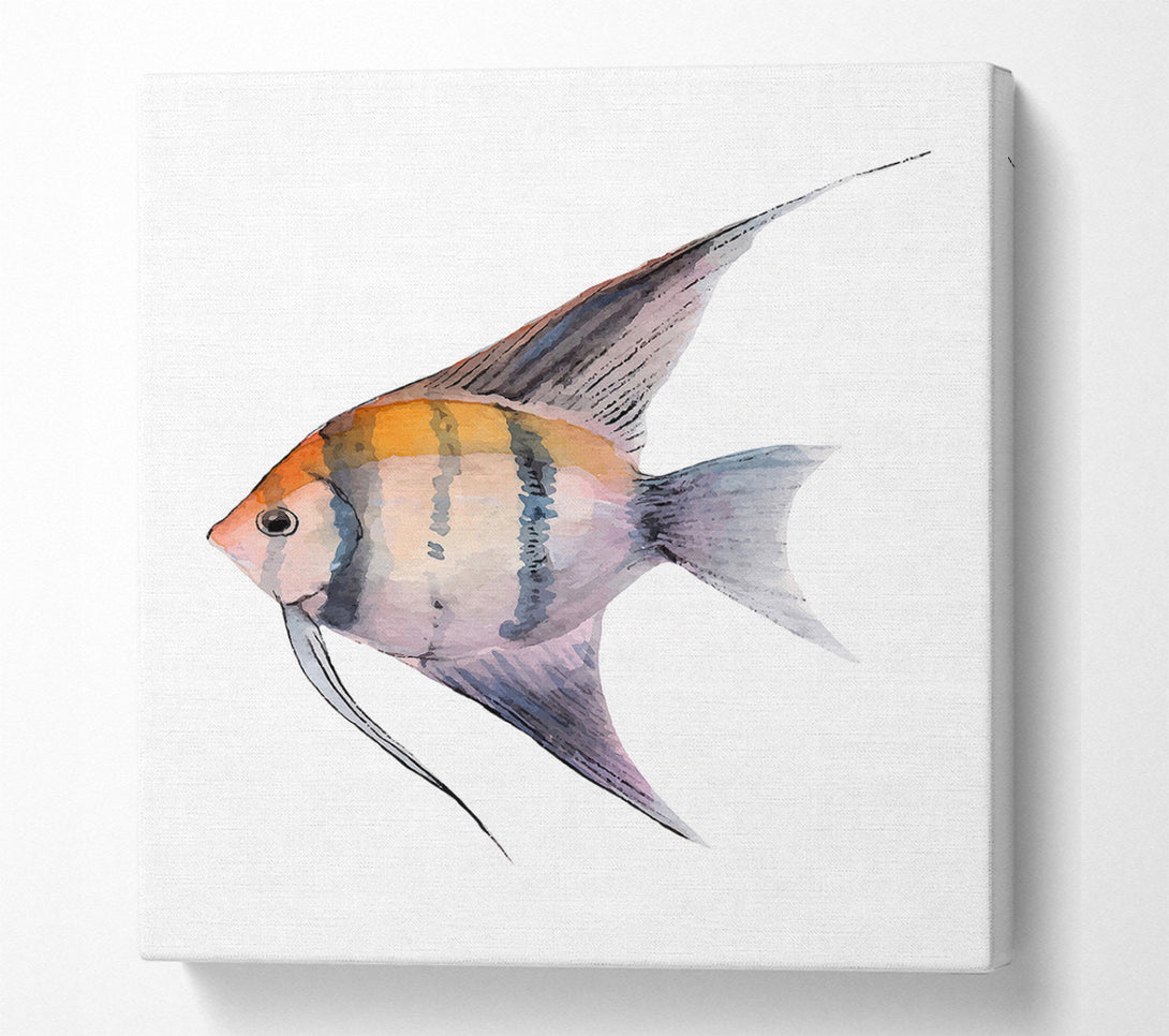  A Canvas Print of Tropical Fish Canvas Wall Art