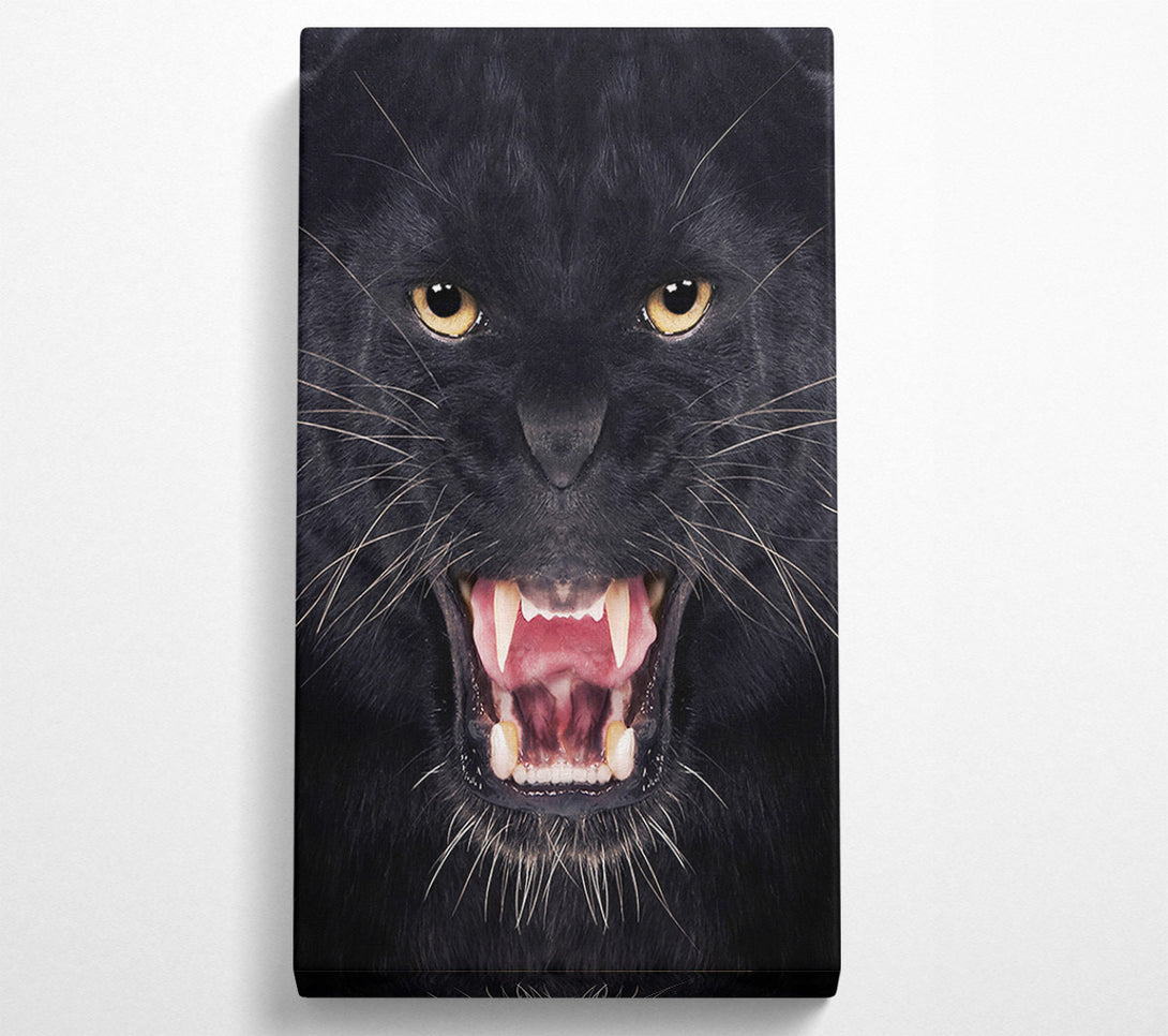  A Canvas Print of Panther Roar Canvas Print