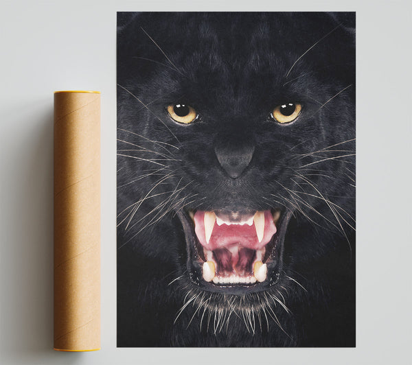 Panther Roar Giclee Print