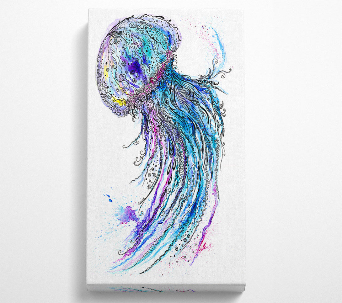  A Canvas Print of Jellyfish Beauty Canvas Art