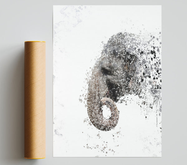 Elephant Spots Print