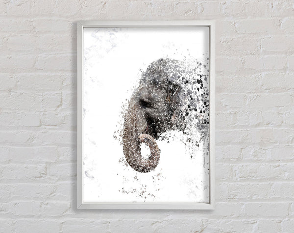 Elephant Spots Framed Print