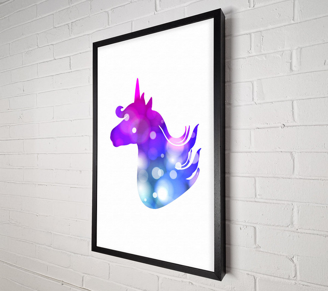 A Canvas Print of Unicorn Sparkle Canvas Art