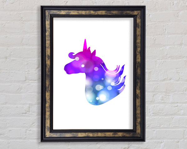 Unicorn Sparkle Framed Print