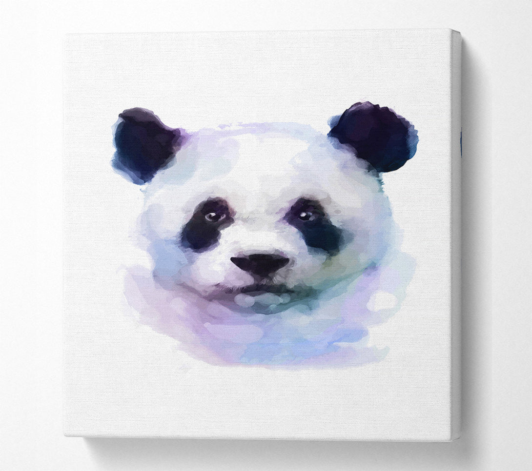  A Canvas Print of Panda Face Canvas Wall Art