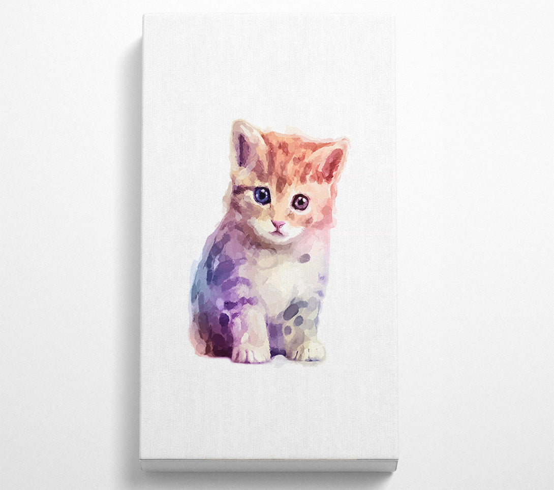  A Canvas Print of Cute Kitten Canvas Print