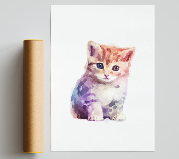 Cute Kitten Poster