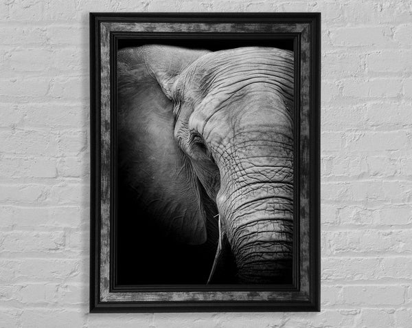 Elephant Power Framed Print