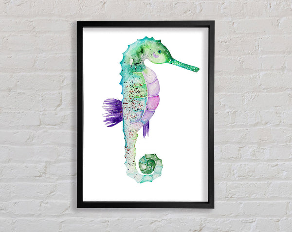 Spotted Seahorse Framed Print