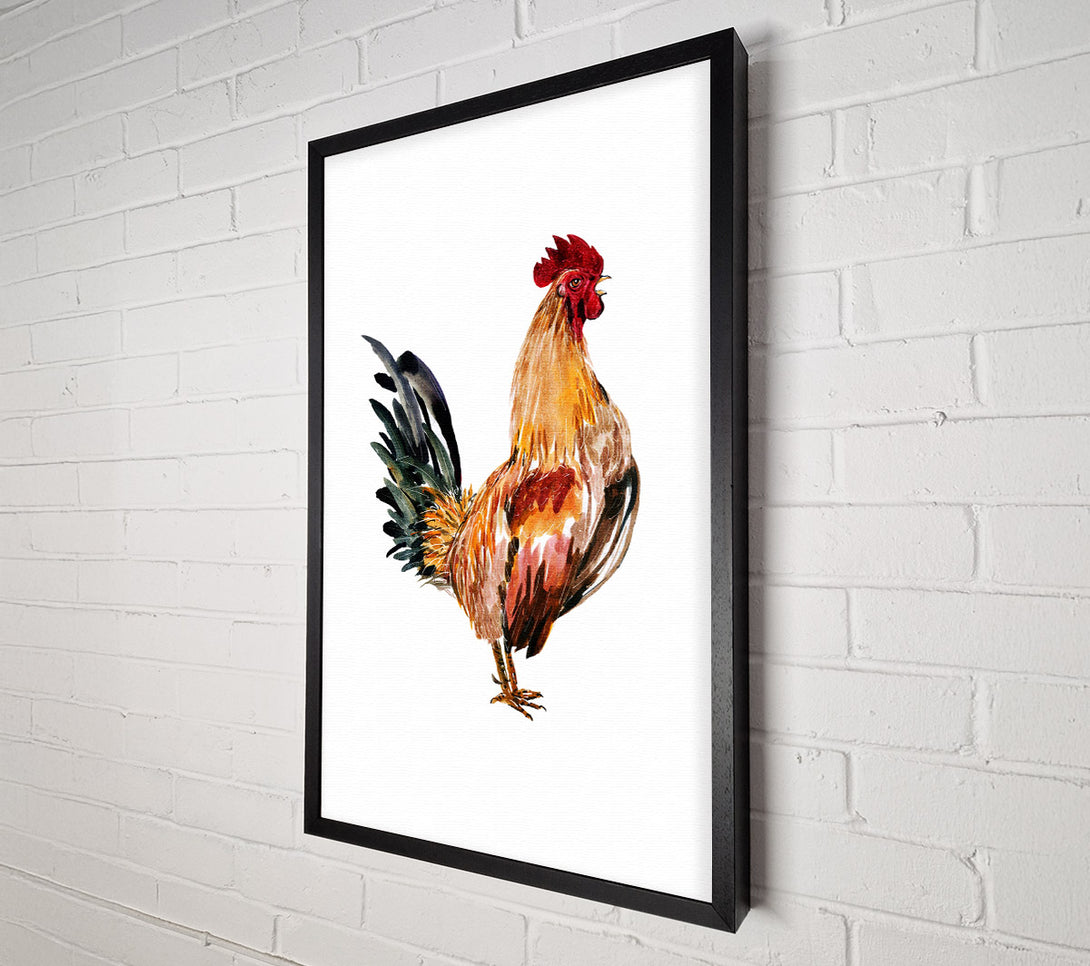  A Canvas Print of Chicken Call Canvas Print