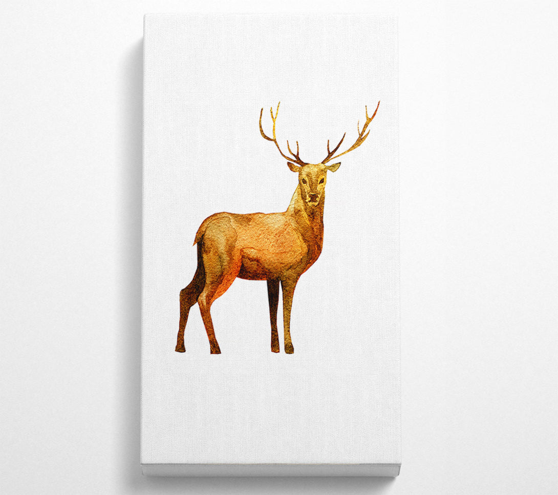 A Canvas Print of Deer Delight Canvas Art