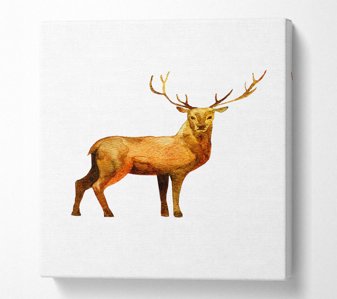  A Canvas Print of Deer Delight Canvas Art
