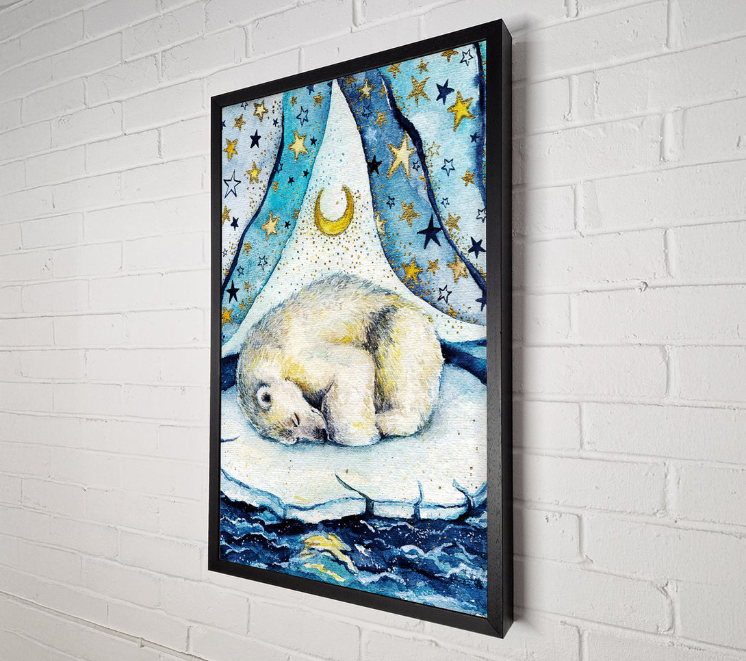  A Canvas Print of Polar Bear Dream Canvas Wall Art