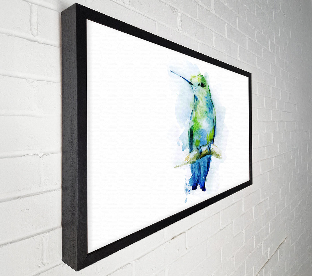  A Canvas Print of Hummingbird Branch Canvas Wall Art