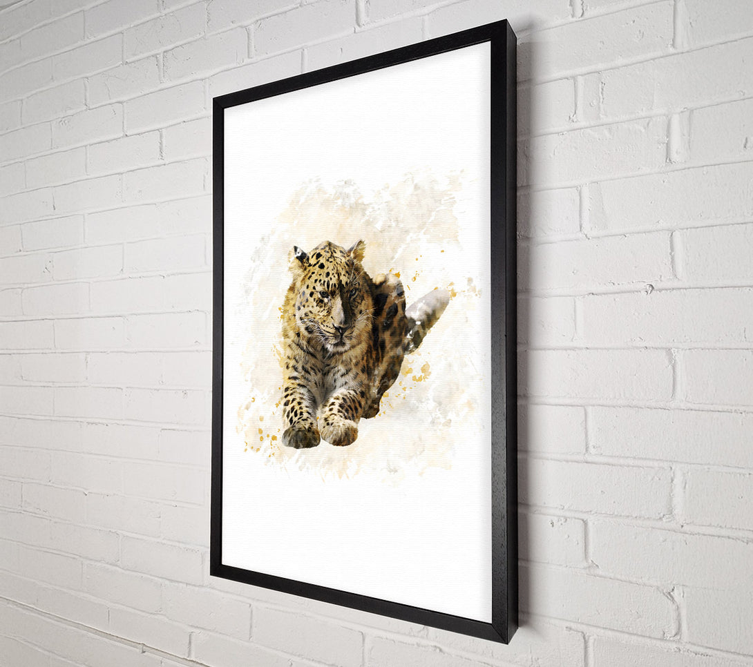  A Canvas Print of Leopard Spots Canvas Art