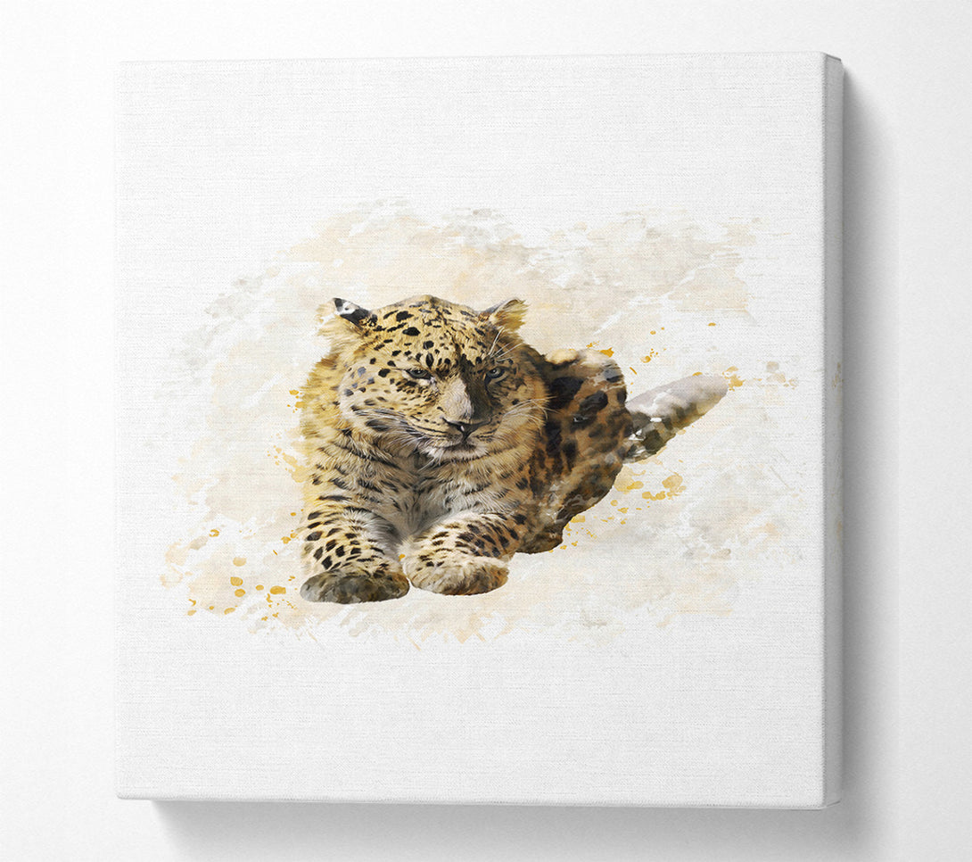  A Canvas Print of Leopard Spots Canvas Art