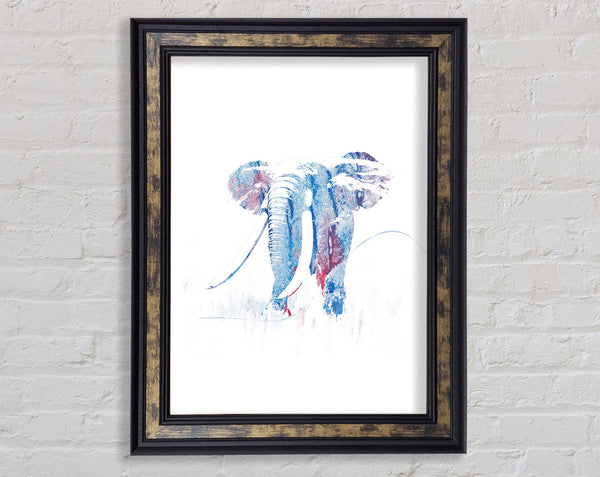 Elephant Painting Framed Print