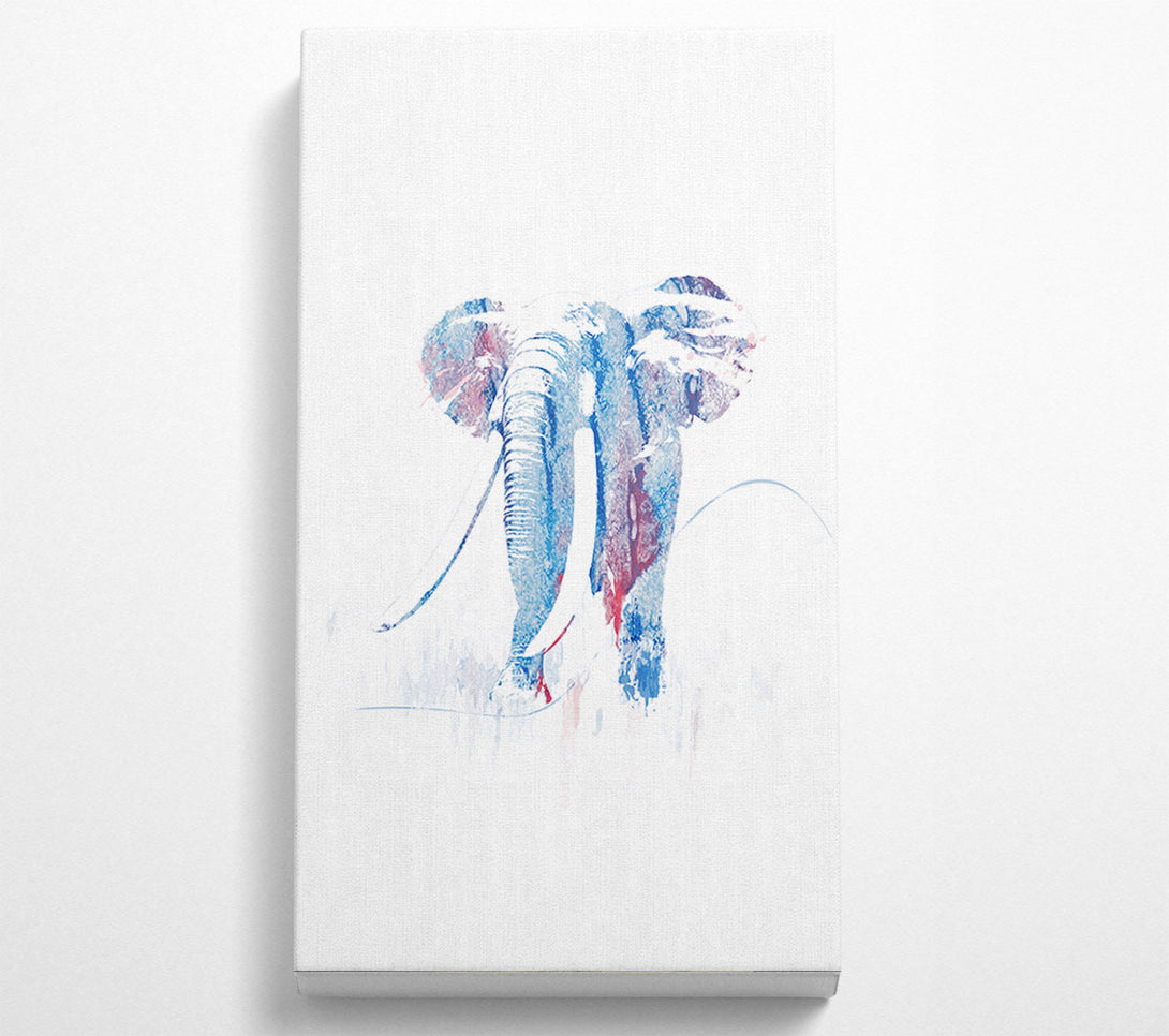  A Canvas Print of Elephant Painting Canvas Wall Art