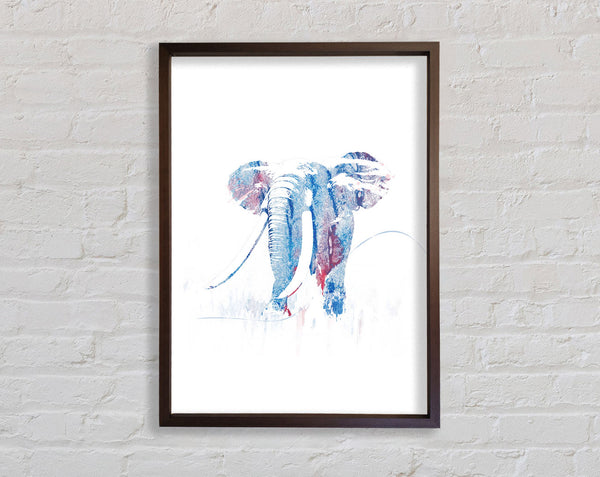 Elephant Painting Framed Print