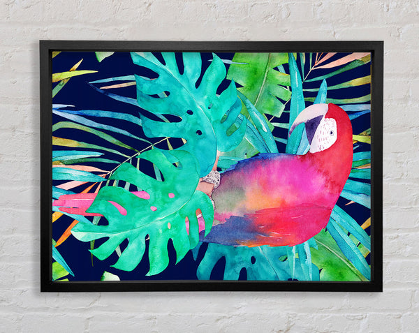 Parrot Jungle Framed Print