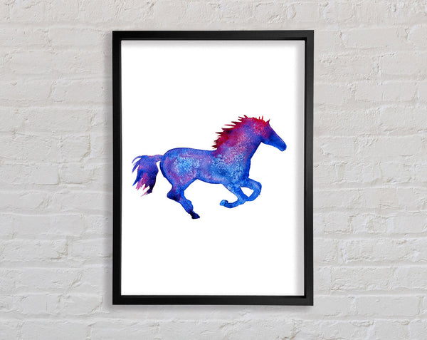 Watercolour Horse Framed Print