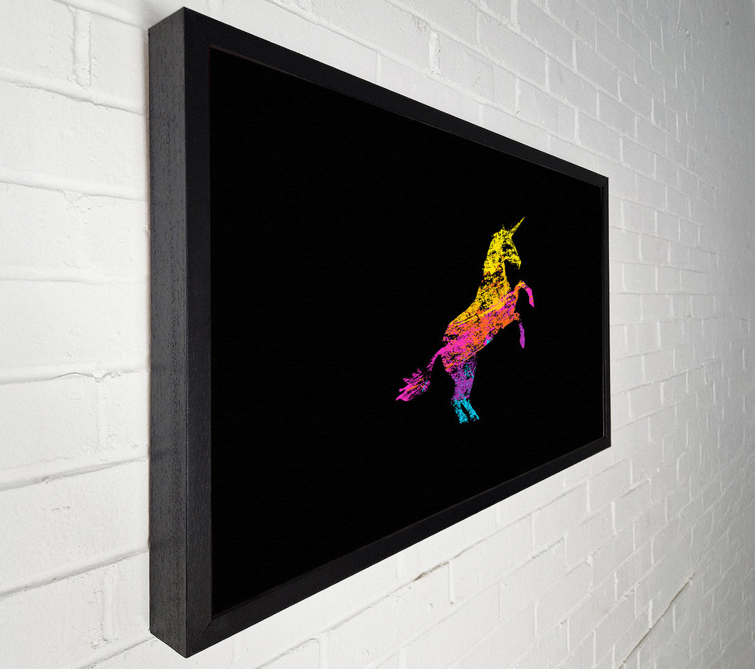  A Canvas Print of Rainbow Unicorn Canvas Art