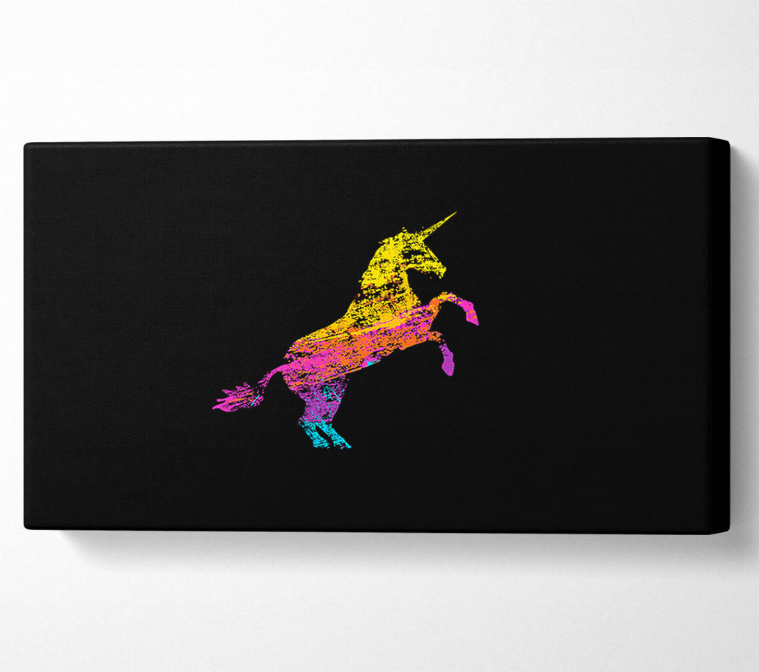  A Canvas Print of Rainbow Unicorn Canvas Art
