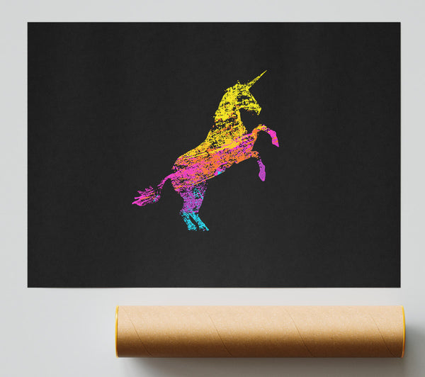 Rainbow Unicorn Poster