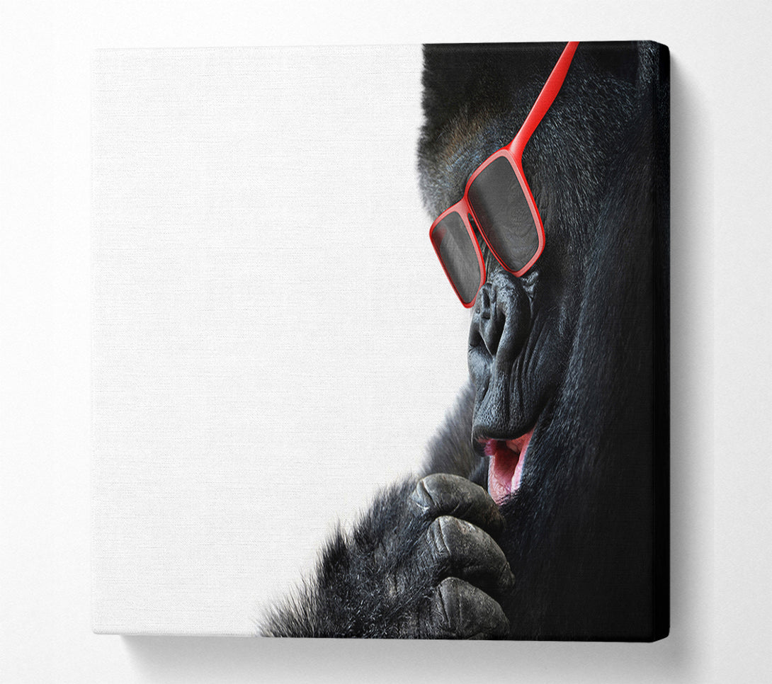  A Canvas Print of Gorilla Cool Canvas Art