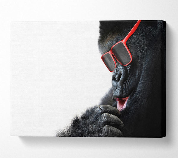  A Canvas Print of Gorilla Cool Canvas Art