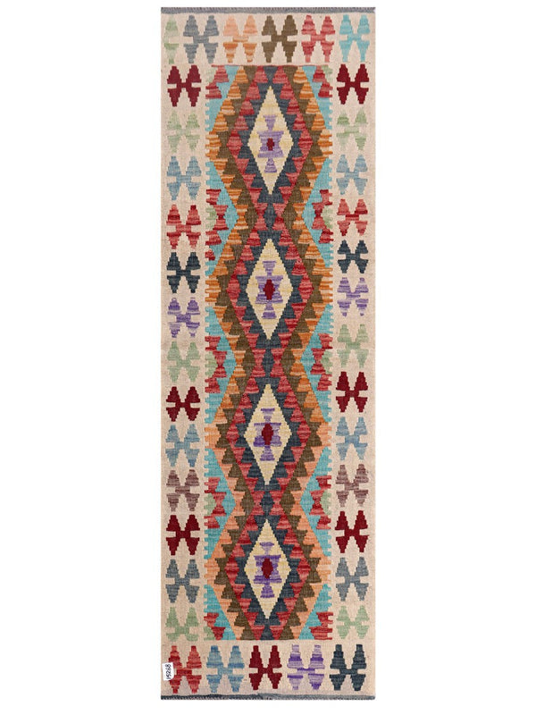 Maimana Afghanistan Kilim Runner - 243 x 77 cm