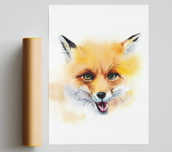 Cheeky Fox Print