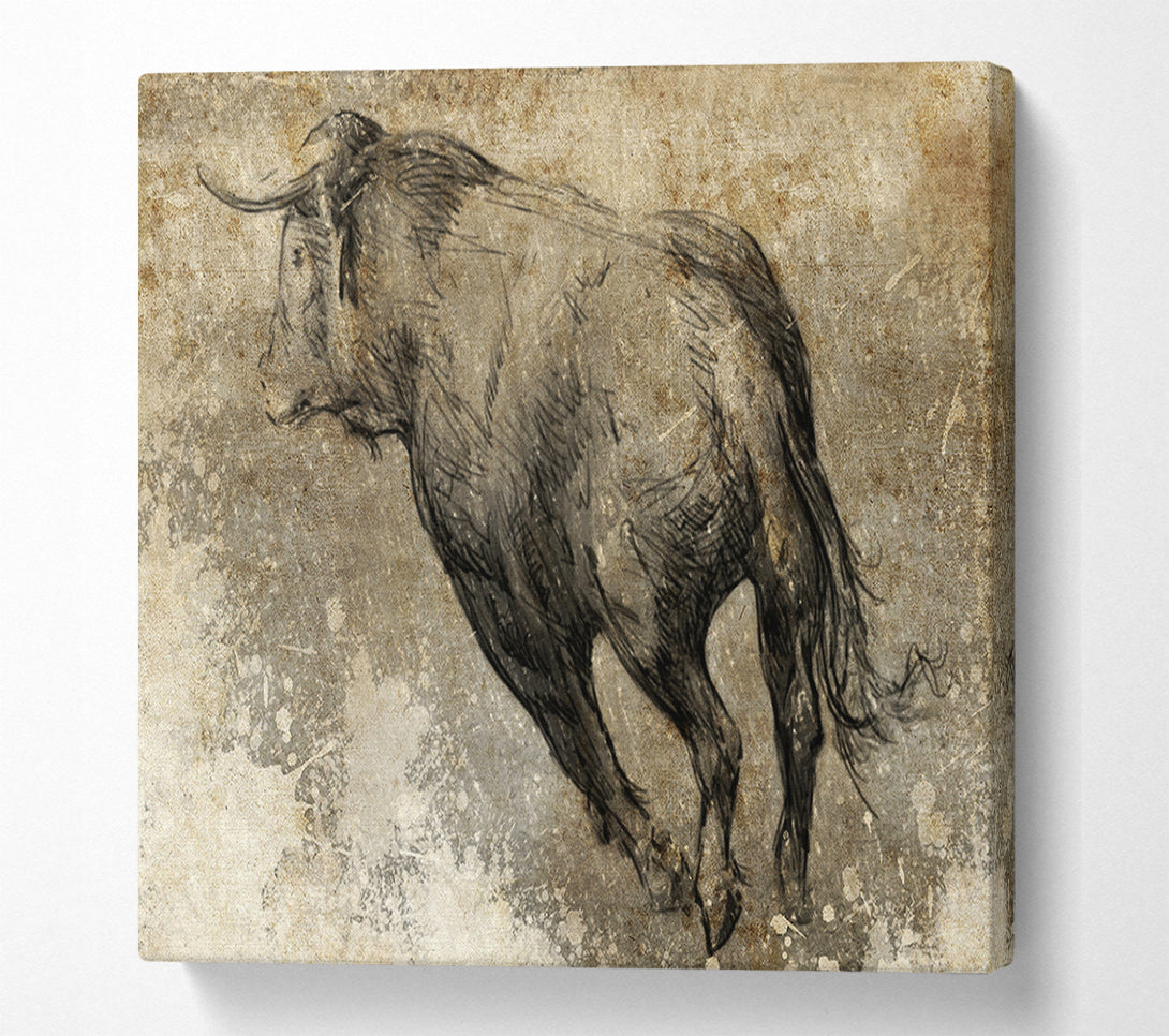  A Canvas Print of Bull Run Canvas Print