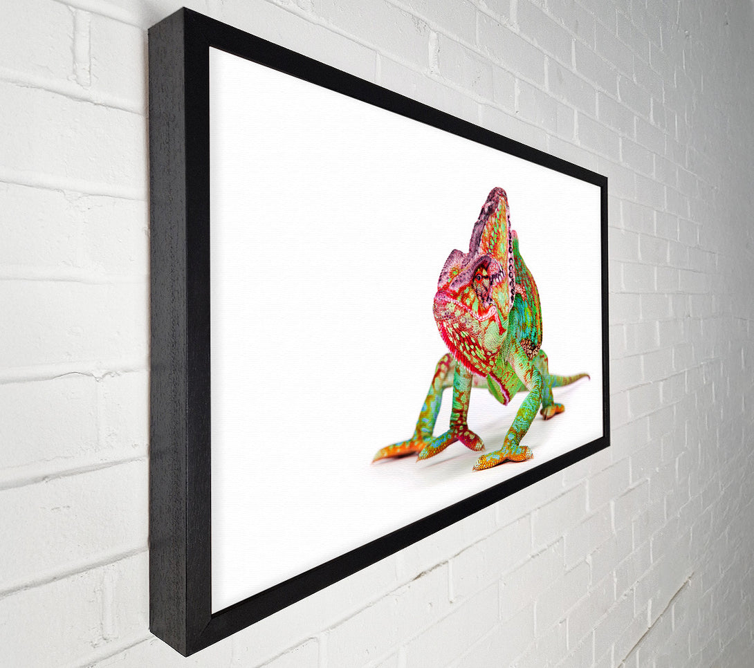 A Canvas Print of Chameleon Walk Canvas Wall Art