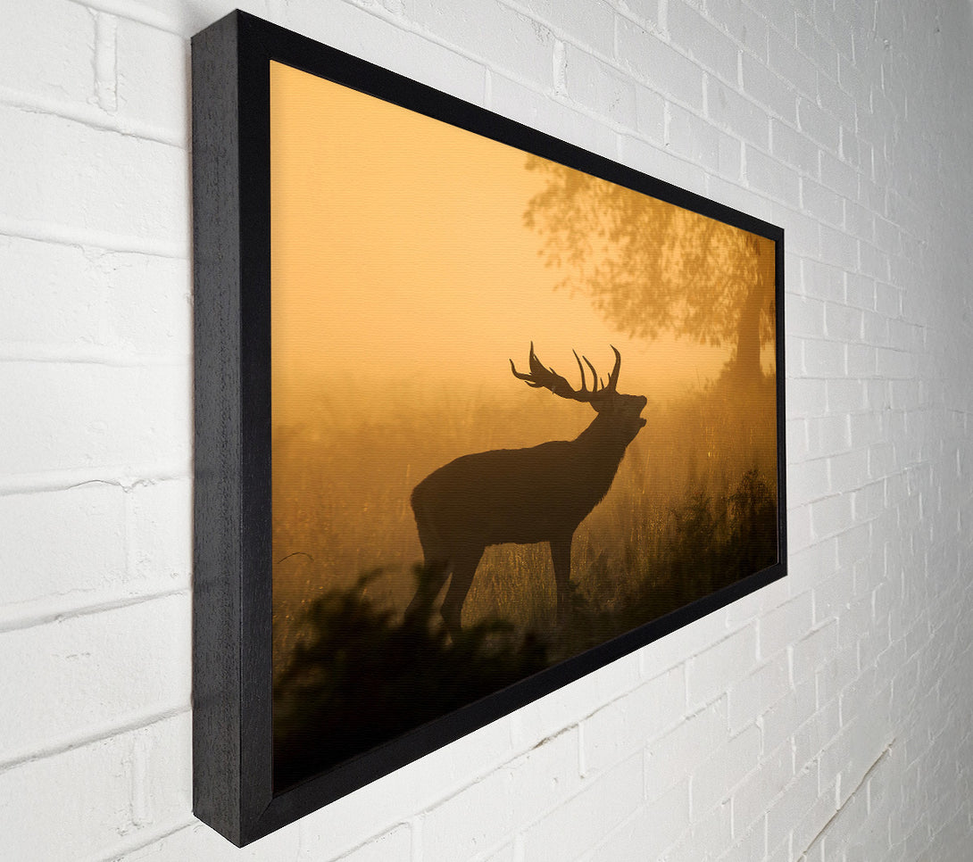  A Canvas Print of Deer Call Canvas Print