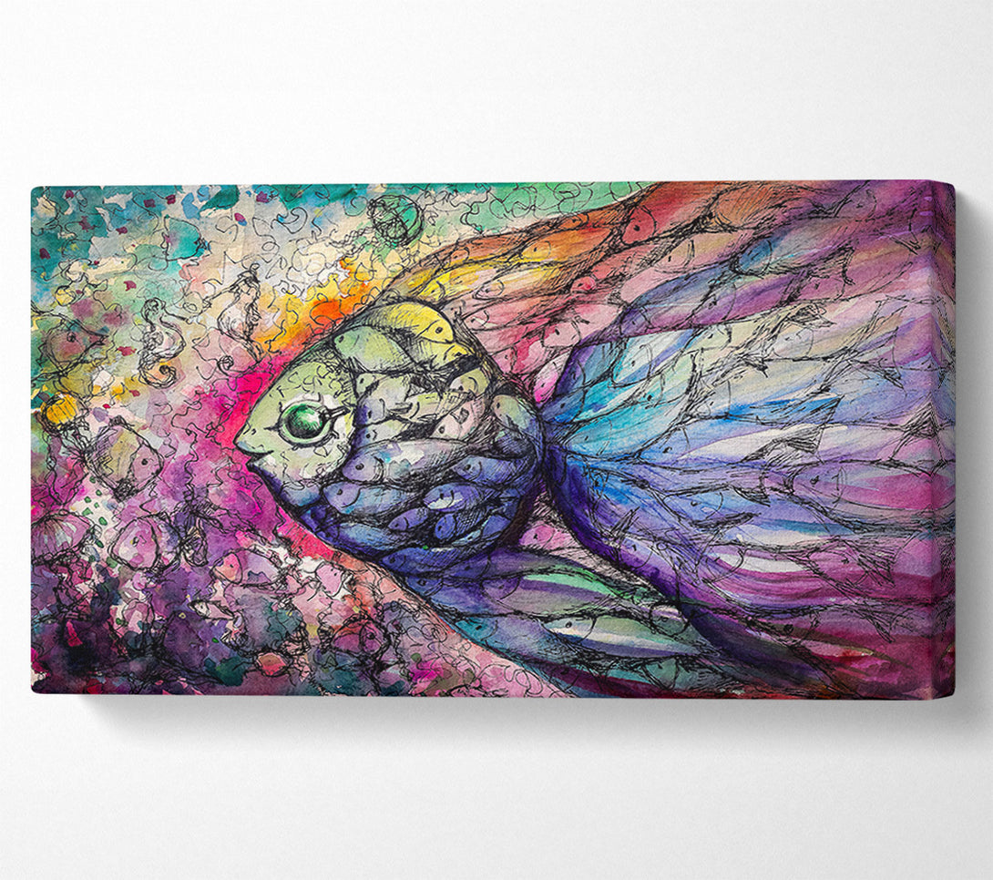  A Canvas Print of Fish Of Fish Canvas Art